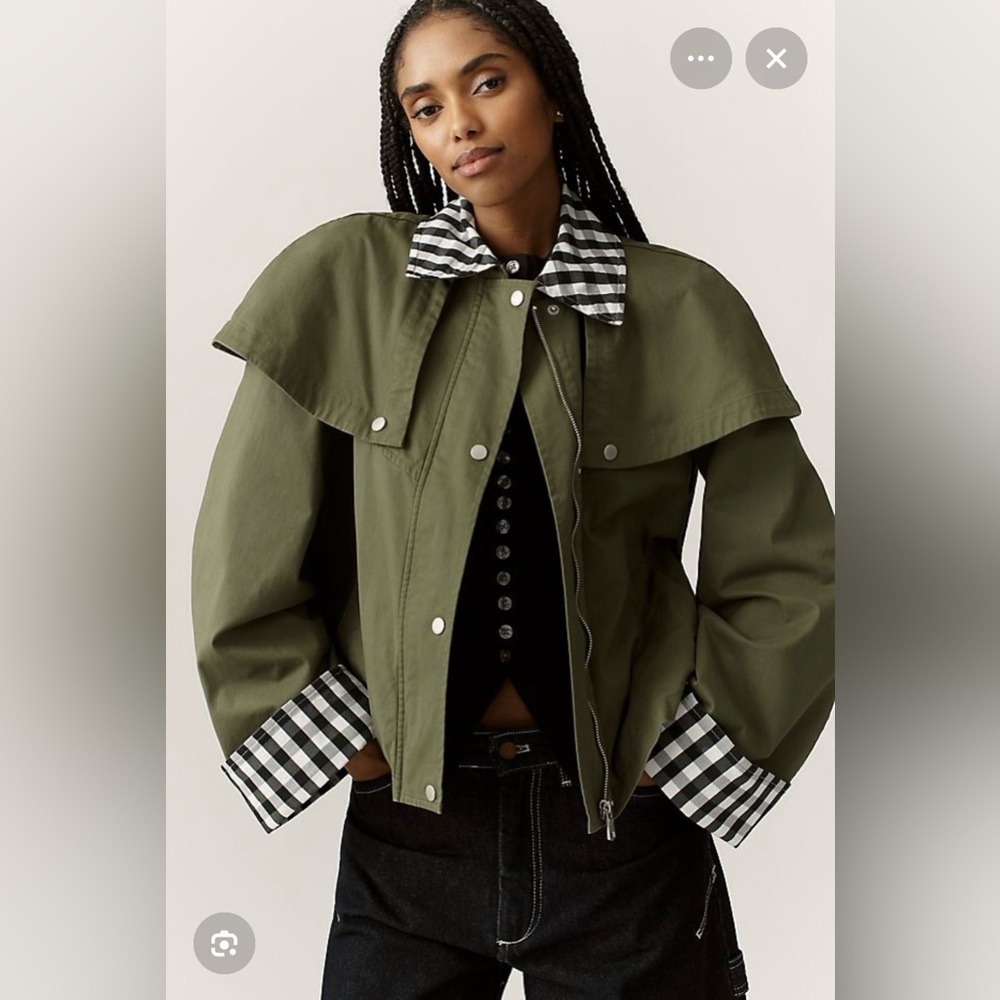 Adorable Anthropologie jacket for spring! purchased the wrong size, never worn!